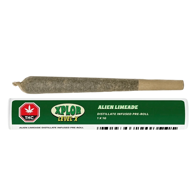 XPLOR Alien Limeade Distillate Infused Pre Rolls: Lowest Price