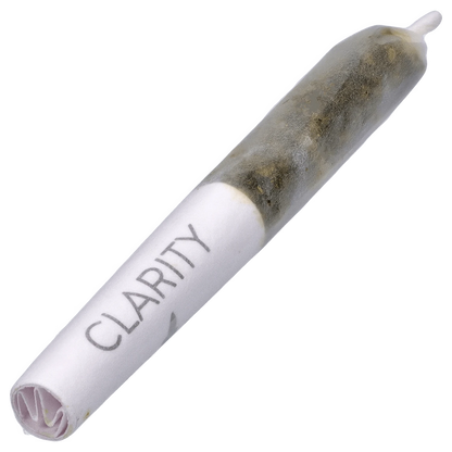 Queen Of Bud 1.5 g Queen of Bud Clear Quartz vs Black Obsidian Hybrid Pre-Rolls Infused Pre-Rolls