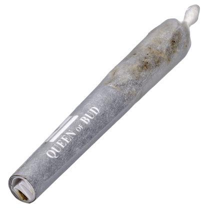 Queen Of Bud 1.5 g Queen of Bud Clear Quartz vs Black Obsidian Hybrid Pre-Rolls Infused Pre-Rolls