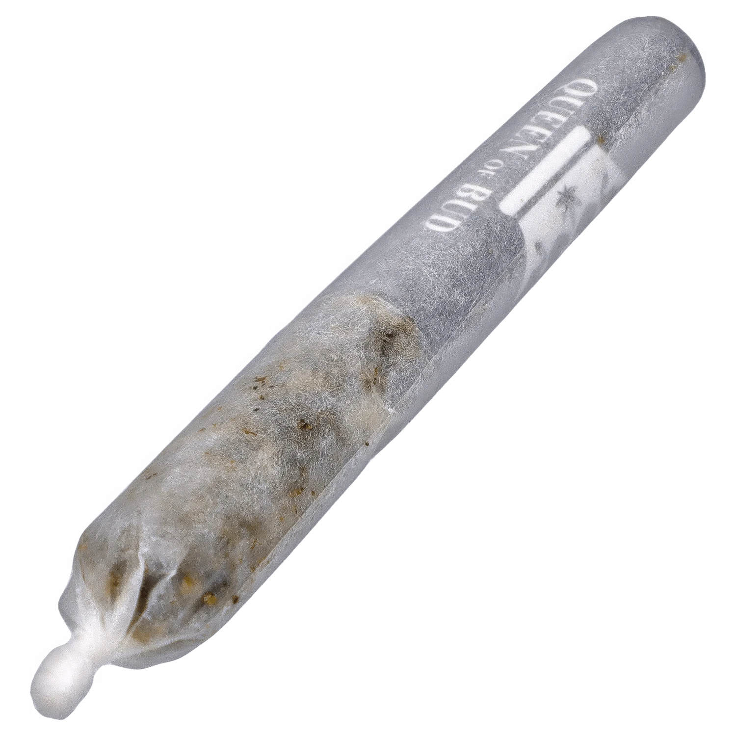 Queen Of Bud 1.5 g Queen of Bud Clear Quartz vs Black Obsidian Hybrid Pre-Rolls Infused Pre-Rolls