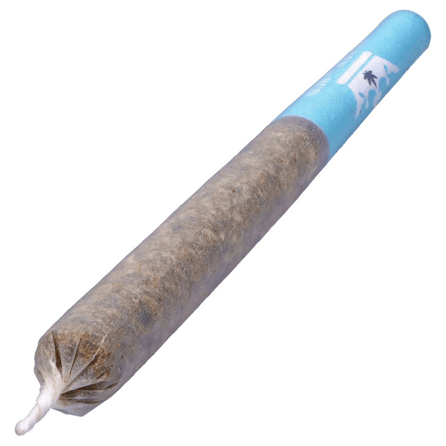 A close-up shot of the Crystal Multipack Infused Pre Rolled 8 x 0.5 g, showcasing its translucent wrap and visible contents.