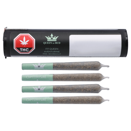 Queen Of Bud 2 g Fit Queen Pre Workout by Queen of Bud | Canna Cabana Pre-Rolls