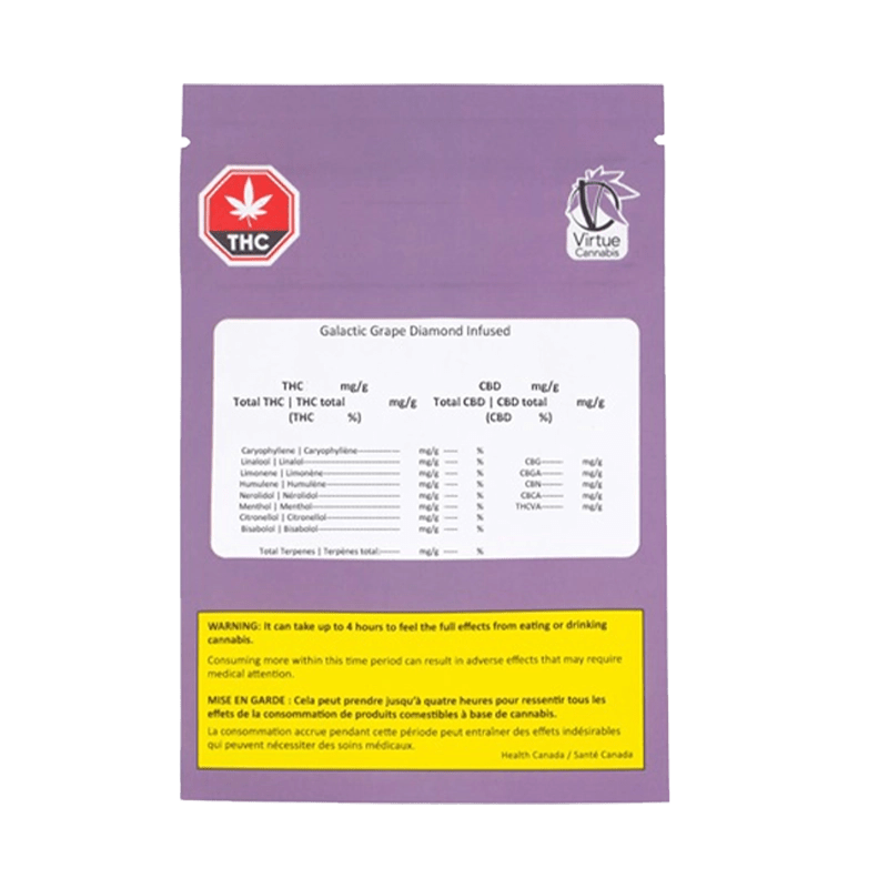 Galactic Grape Virtue Galactic Grape Diamond Infused Indica Cannabis: Lowest Price ...