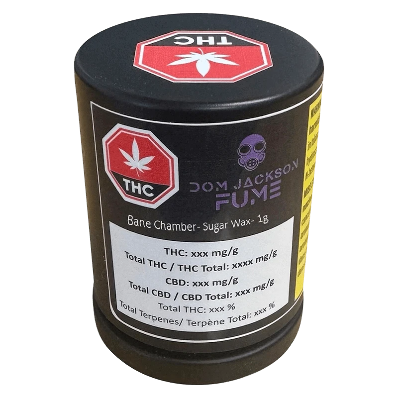 Dom Jackson 1 g Bane Chamber Sugar Wax Concentrates