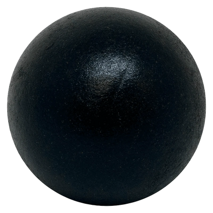 A close-up, circular view of Jack Haze Live Resin Hash, presented as a dark, solid form against a neutral background.