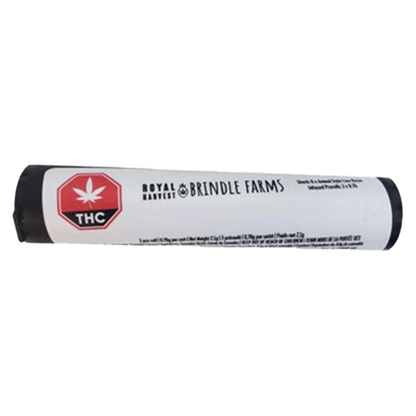 Front view of the Sherbo x Animal Style Live Rosin Infused Pre Rolled 3 x 0.7 g packaging, displaying its branding against a plain white background.