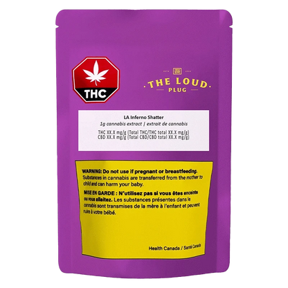 The Loud Plug 1 g LA Inferno Shatter Concentrates