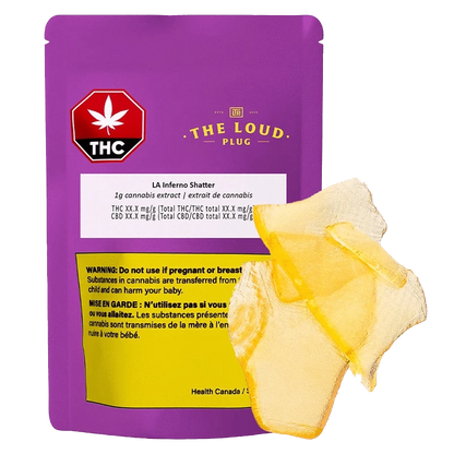 The Loud Plug 1 g LA Inferno Shatter Concentrates