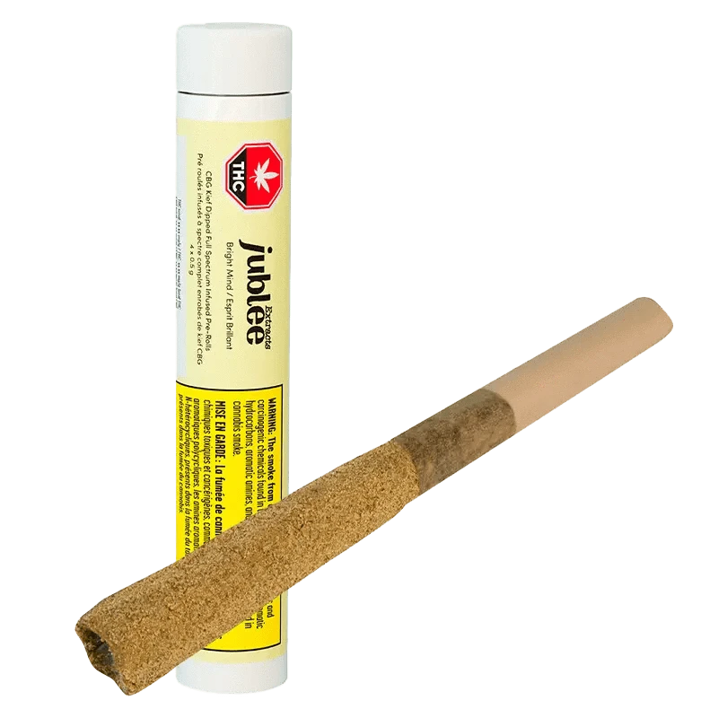 Bright Mind - CBG Kief Dipped Full Spectrum Infused PR 4 x