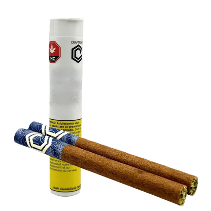 Craftport 1 g Paradise Sunrise Orange Diamond Infused PR 2 x 0.5 g Orange Pre-Rolls