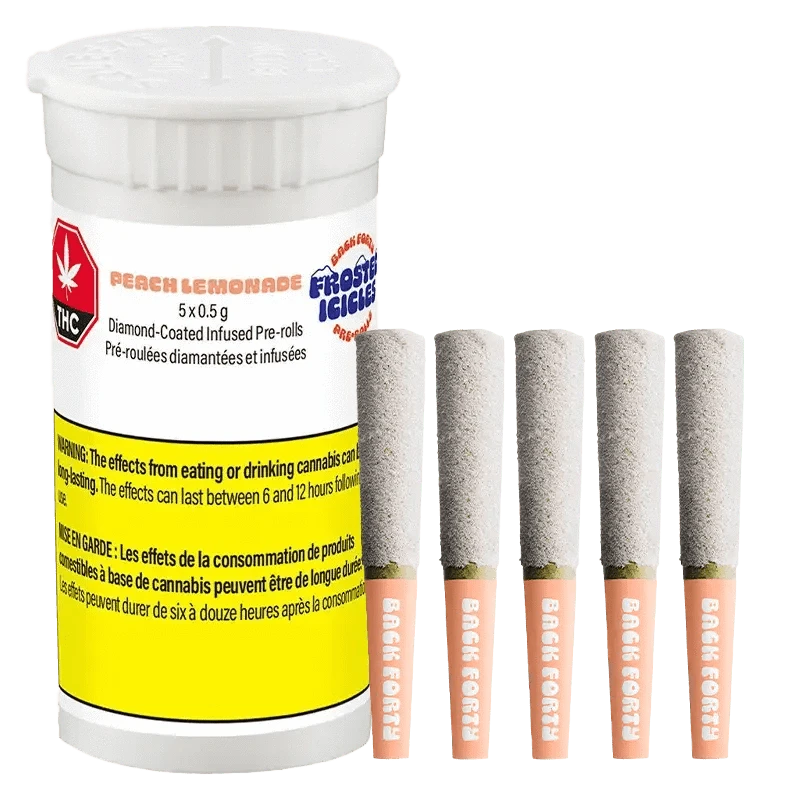 Frosted Icicles Peach Lemonade Infused PR 5 x 0.25 g: Lowest Price