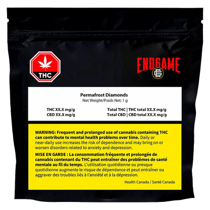 Endgame 1 g Permafrost Diamonds Concentrates