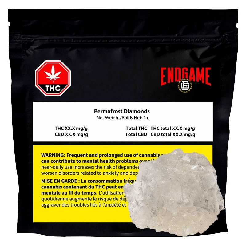 Endgame 1 g Permafrost Diamonds Concentrates