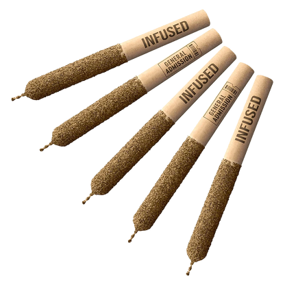 General Admission 2.5  g Cherry Watermelon Distillate Infused PR 5 x 0.5 g Pre-Rolls