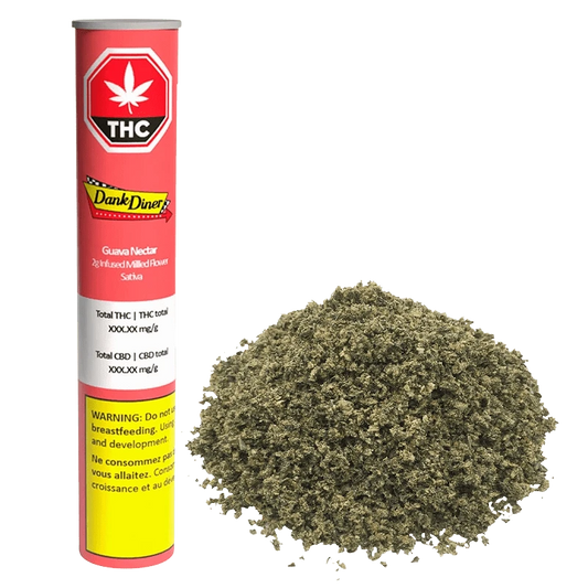 Dank Diner 2 g Guava Nectar Infused Milled Flower Flower