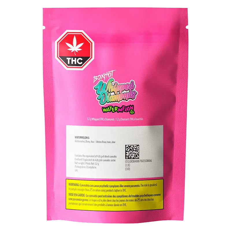BoxHot 1.2 g Watermelon G Whipped Diamonds Concentrates