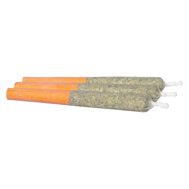 Tasty's 1.5 g Orange Diamond Infused PR 3 x 0.5 g Pre-Rolls