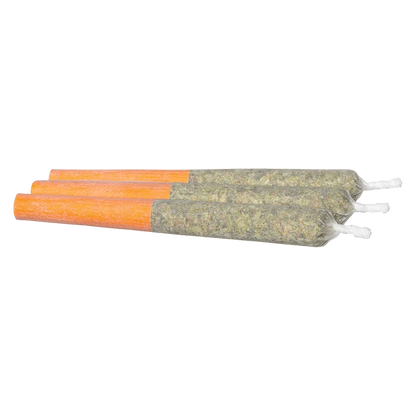 Tasty's 1.5 g Orange Diamond Infused PR 3 x 0.5 g Pre-Rolls
