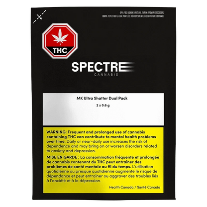 Spectre Cannabis 1.2 g MK Ultra Shatter Dual Pack Concentrates