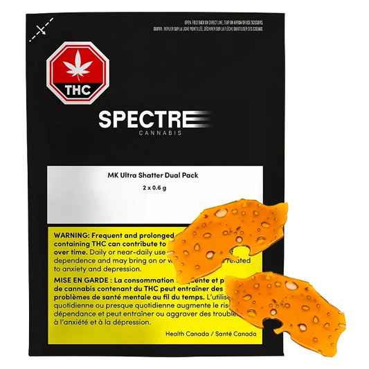 Spectre Cannabis 1.2 g MK Ultra Shatter Dual Pack Concentrates