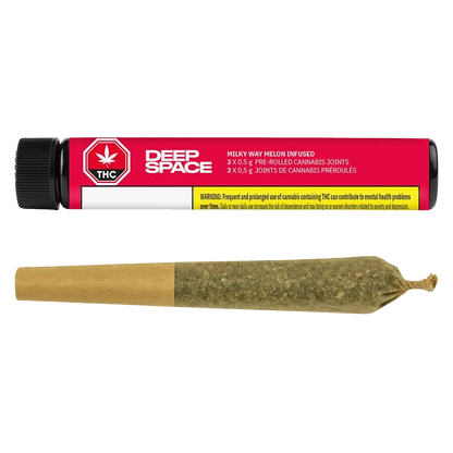 Deep Space 1.5 g Milky Way Melon Infused PR 3 x 0.5 g Pre-Rolls