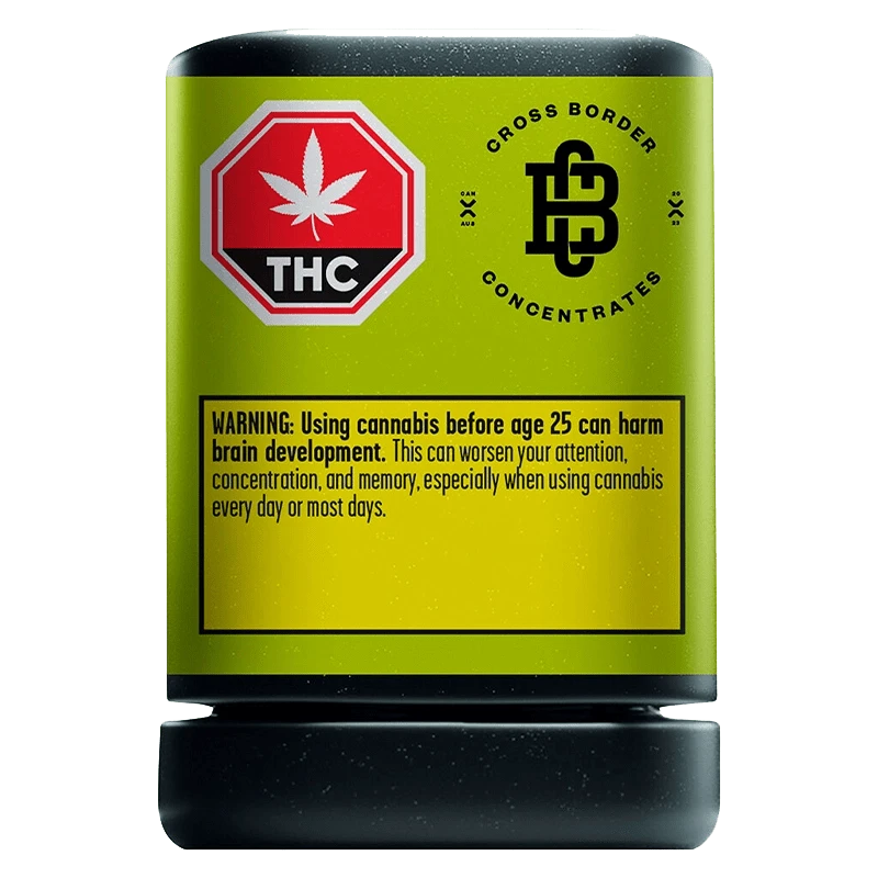 Cross Border Concentrates 1 g Live Solventless Temple Ball Hash Concentrates