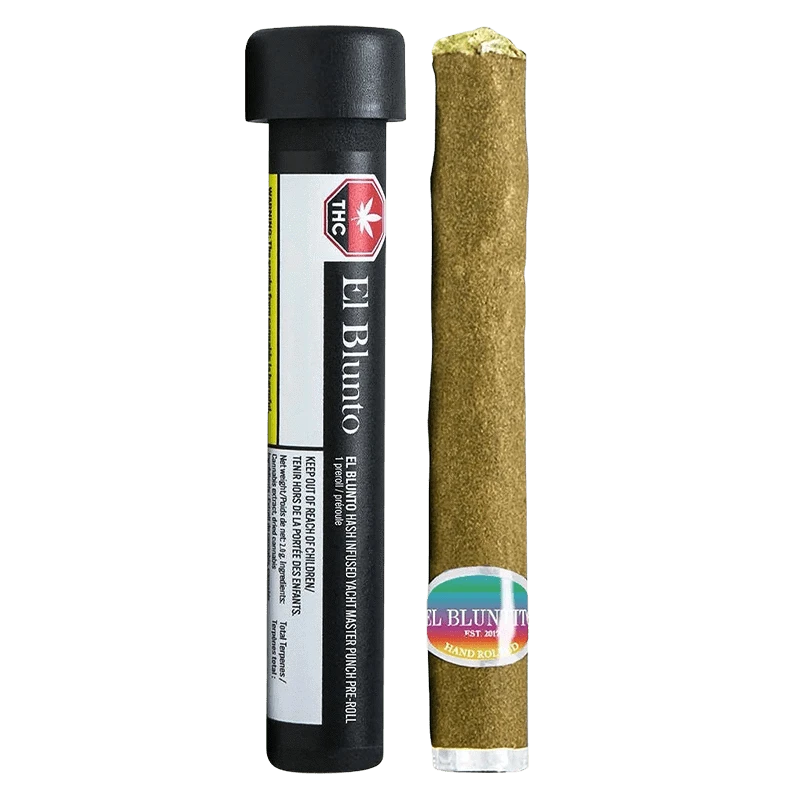 El Blunto 2 g Hash Infused Yacht Master Punch PR 1 x 2 g Pre-Rolls