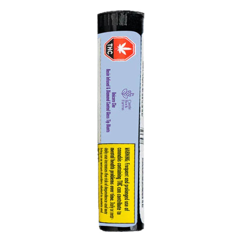 Castle Rock Farms 2 g Unicorn Cke Live Rosin & Diamond Infused Blunt PR 2 x 1 g Pre-Rolls