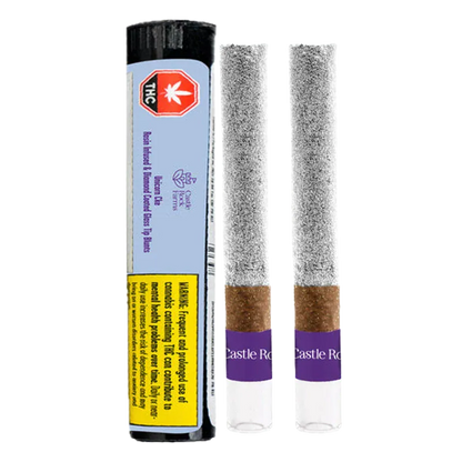 Castle Rock Farms 2 g Unicorn Cke Live Rosin & Diamond Infused Blunt PR 2 x 1 g Pre-Rolls