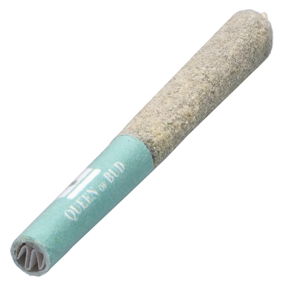 Queen Of Bud 1.5 g Princess Cut Aventurine Diamond Coated CBG Infused PR 3 x 0.5 g Pre-Rolls