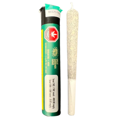 Great Gardener Farms 1 g Romulan Fire Live Rosin Infused PR 1 x 1 g Pre-Rolls