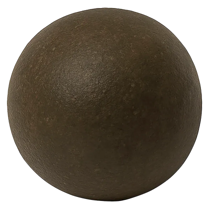 Top-down view of a textured dark brown sphere labeled Afghan Black Hash filling the frame.