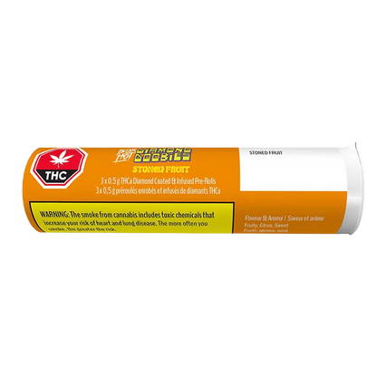 Boxhot 1.5 g Stoned Fruit Infused PR 3 x 0.5 g Pre-Rolls