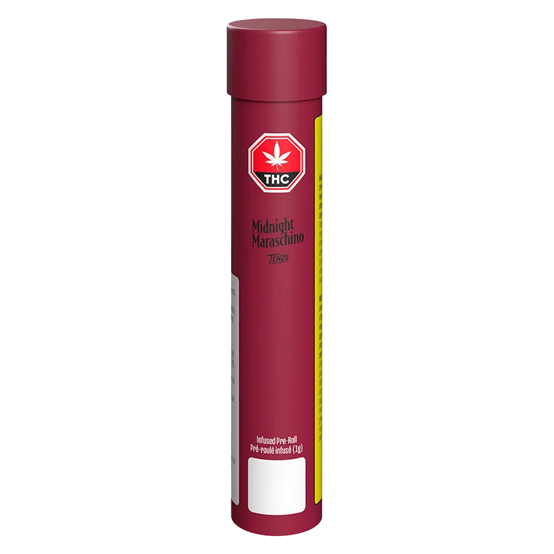 Tenzo 1 g Midnight Maraschino Ceramic Tip Infused Blunt PR 1 x 1 g Pre-Rolls
