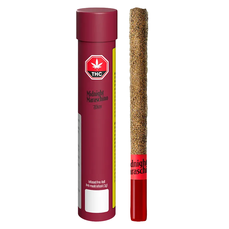 Tenzo 1 g Midnight Maraschino Ceramic Tip Infused Blunt PR 1 x 1 g Pre-Rolls