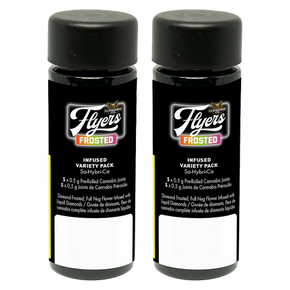 Claybourne 5 g Flyers Frosted Infused PR 10 x 0.5 g Pre-Rolls