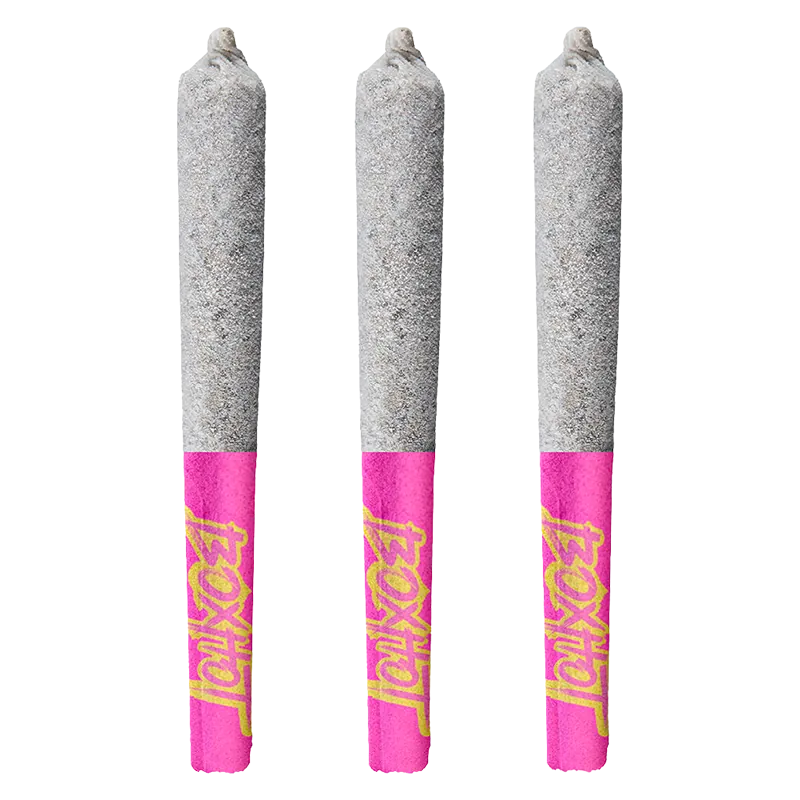 BOXHOT 1.5 g Diamond Doobies Dragon's Breath Diamond Coated Infused PR 3 x 0.5 g Pre-Rolls