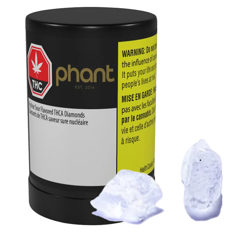Phant 1 g Nuclear Sour Flavored THCa Diamonds Concentrates