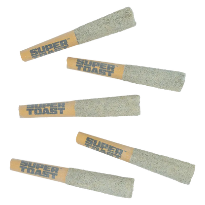 Super Toast 2.5 g Perfectly Peach Liquid Demons Diamond Infused PR 5 x 0.5 g Pre-Rolls