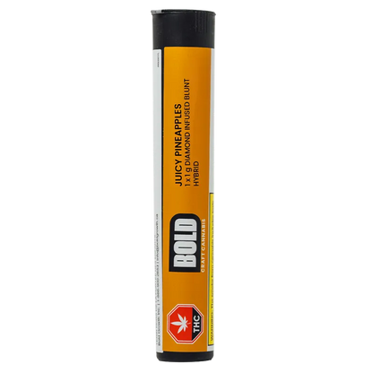 Bold Glazed 1 g Juicy Pineapple Blunt Infused PR 1 x 1 g Pre-Rolls