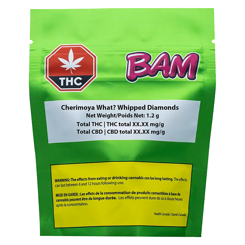 BAM 1.2 g Cherimoya What Whipped Diamonds Concentrates
