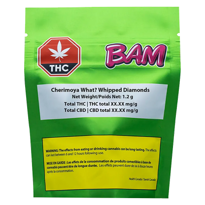BAM 1.2 g Cherimoya What Whipped Diamonds Concentrates