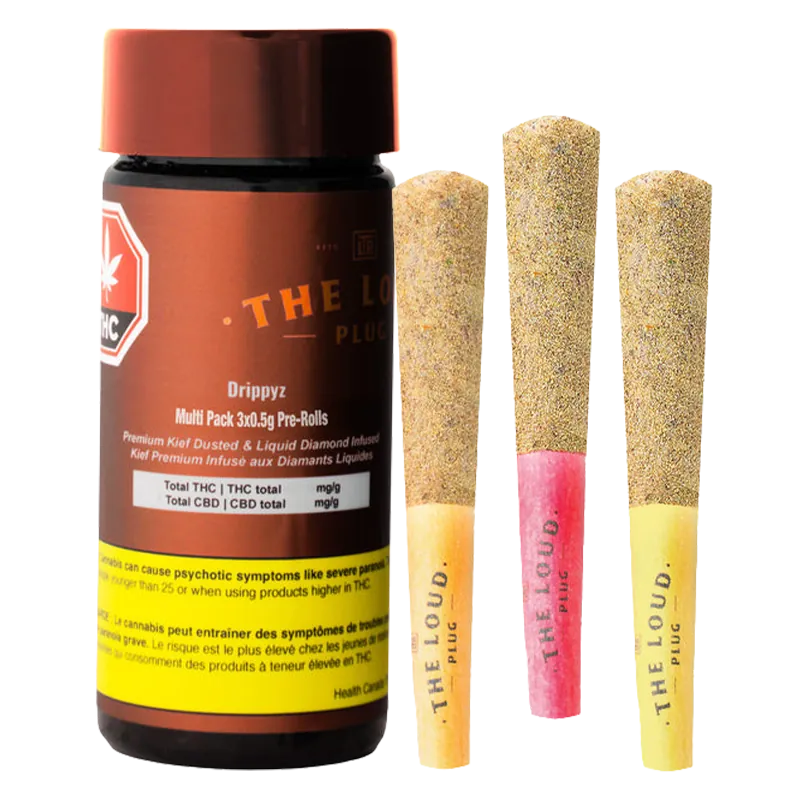 Drippyz Multi Pack Infused PR 3 x 0.5 g: Lowest Price | Canna Cabana