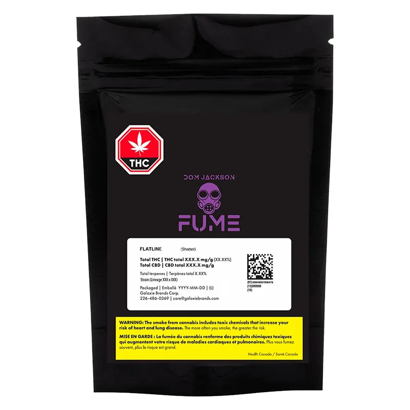 FUME BY DOM JACKSON 1 g Flatline Shatter Concentrates