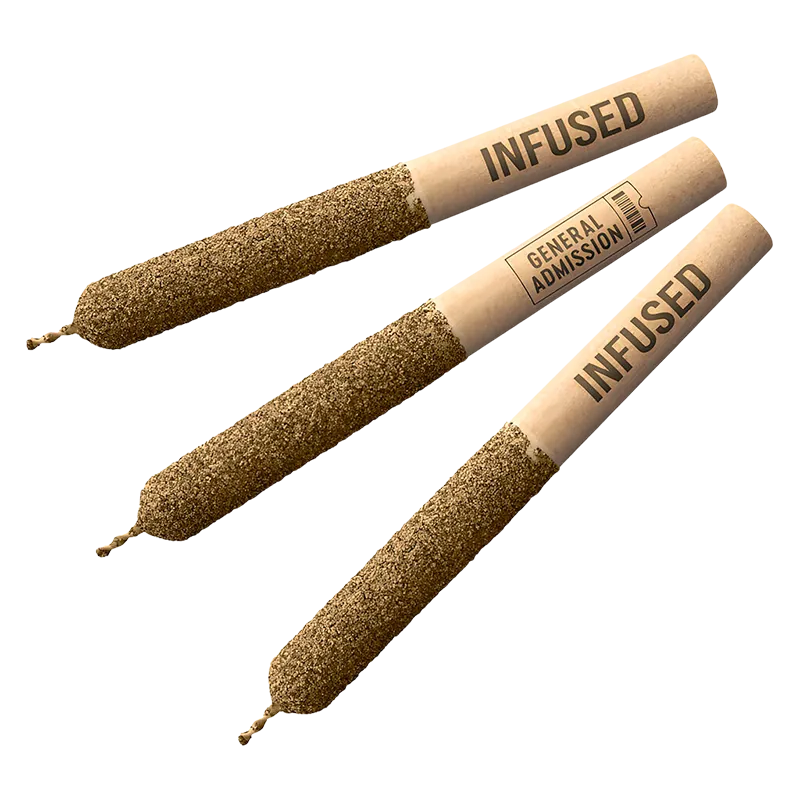 General Admission 1.5 g Peach Mango Hi-Fi Infused PR 3 x 0.5 g Pre-Rolls