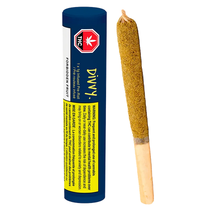 Divvy 1 g Forbidden Fruit Infused PR 1 x 1 g Pre-Rolls