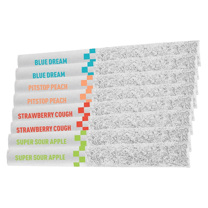 Claybourne 2.8 g Flyers Frosted Fast Pack Infused PR 8 x 0.35 g Pre-Rolls