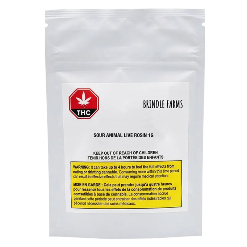 Brindle Farms 1 g Sour Animal Live Rosin Concentrates
