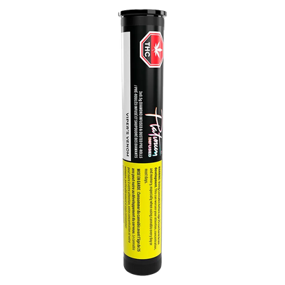 Platinum 1.5 g Vipers Venom Diamond Infused PR 3 x 0.5 g Pre-Rolls
