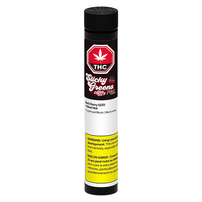 Sticky Greens 2 g Black Cherry Glto+Velvet Noir Infused PR 2 x 1 g Pre-Rolls